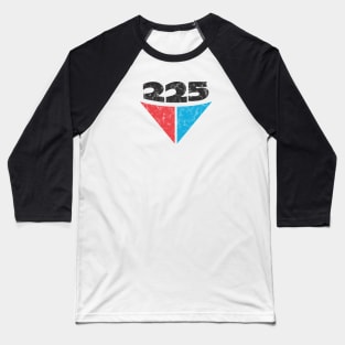 225 Aussie Valiant Badge (Worn Full Color) Baseball T-Shirt